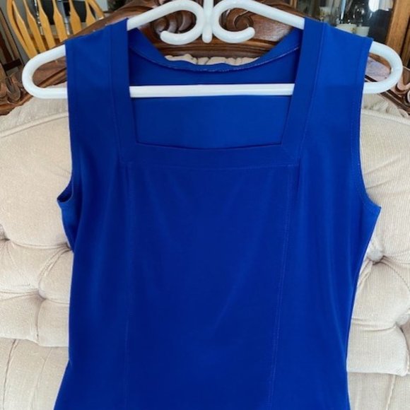 Sleeveless Blue Top - Picture 3 of 3